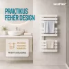 Solaro Design törölközőszárító radiátor 1000x500 mm fehér