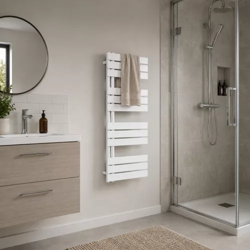 Solaro Design törölközőszárító radiátor 1200x500 mm fehér