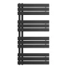 Solaro Design törölközőszárító radiátor 1200x600 mm fekete
