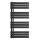Solaro Design törölközőszárító radiátor 1200x600 mm fekete