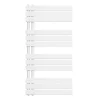 Solaro Design törölközőszárító radiátor 1200x600 mm fehér