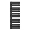Solaro Design törölközőszárító radiátor 1400x500 mm fekete