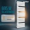 Solaro Design törölközőszárító radiátor 1400x500 mm fehér