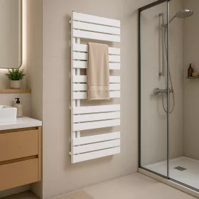   Solaro Design törölközőszárító radiátor 1400x600 mm fehér