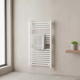 Egyenes törölközőszárító radiátor 1000x500 mm fehér