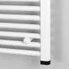 Egyenes törölközőszárító radiátor 1000x600 mm fehér