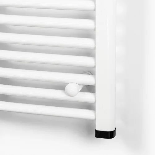 Íves törölközőszárító radiátor 1200x600 mm fehér