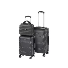 TraveLux Max VIII gurulós bőrönd szett