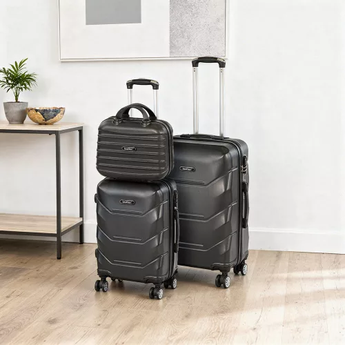 TraveLux Max VIII gurulós bőrönd szett