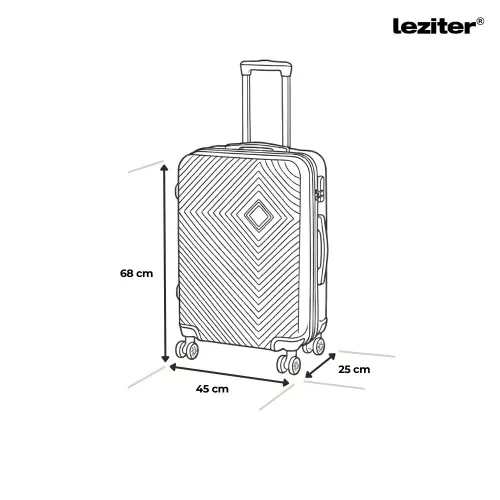 TraveLux Pro IV gurulós bőrönd szett