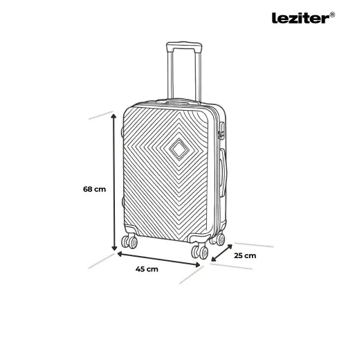 TraveLux Pro XXXXXIV gurulós bőrönd szett