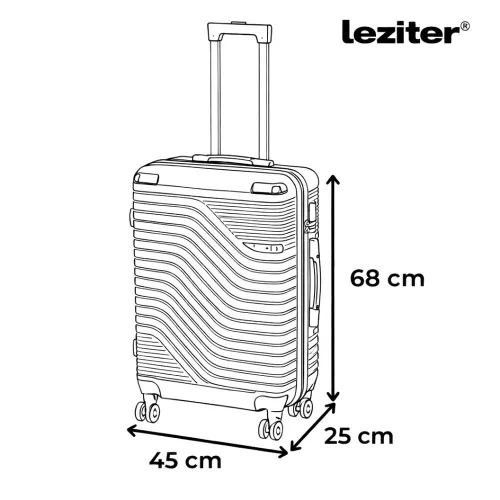 TraveLux Urban IV gurulós bőrönd szett