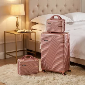 TraveLux Urban XIV gurulós bőrönd szett