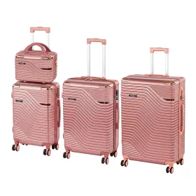 TraveLux Urban XXIV gurulós bőrönd szett