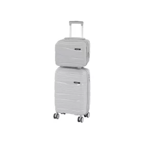 TraveLux Voyager II gurulós bőrönd szett