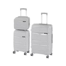 TraveLux Voyager IX gurulós bőrönd szett