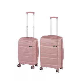 TraveLux Voyager V gurulós bőrönd szett