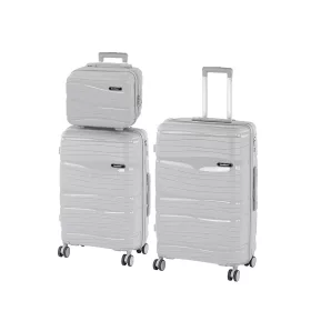 TraveLux Voyager X gurulós bőrönd szett