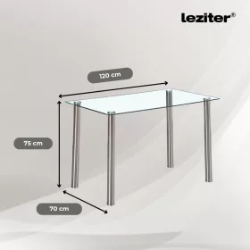 Velon 4+1 étkező garnitúra fehér-fekete