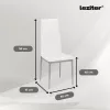 Mabel 4+1 étkező garnitúra fehér-szürke