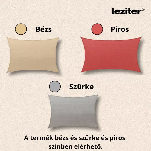 Rana napvitorla négyszög alakú 5x6 m bézs
