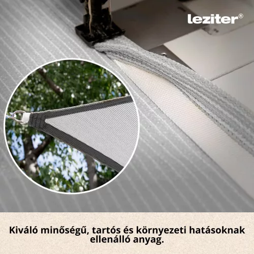 Erkély árnyékoló, belátásgátló 5 m szürke