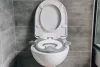 Wc szűkítő ülőke fülekkel puha párnával szürke