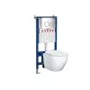 Roya Delano 082CHR falba építhető WC tartály szett