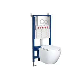 Roya Delano 082CHR falba építhető WC tartály szett