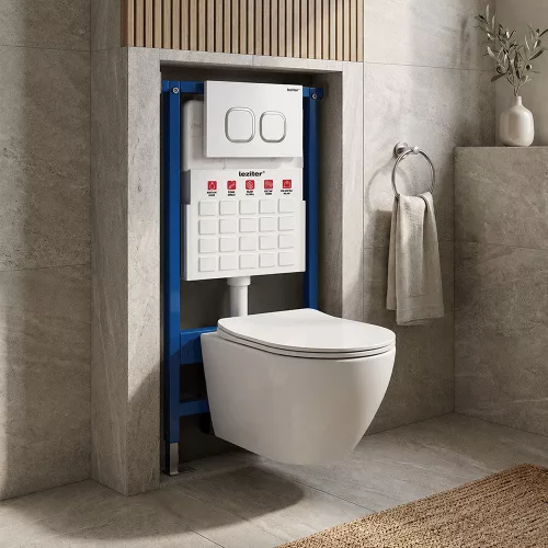 Roya Delano 083W falba építhető WC tartály szett