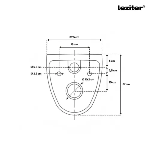 Roya fali WC ülőkével