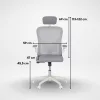 Flexo ergonomikus irodai forgószék deréktámasszal