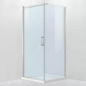   Simple nyílóajtós szögletes zuhanykabin zuhanytálca nélkül
