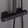 Mazama Black zuhanyszett termosztátos csapteleppel