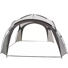Szürke kerti pavilon 3,5x3,5 m