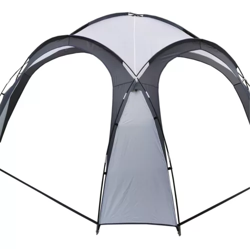 Szürke kerti pavilon 3,5x3,5 m
