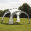Szürke kerti pavilon 3,5x3,5 m