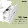 Trent 60 alsó szekrény mosdóval