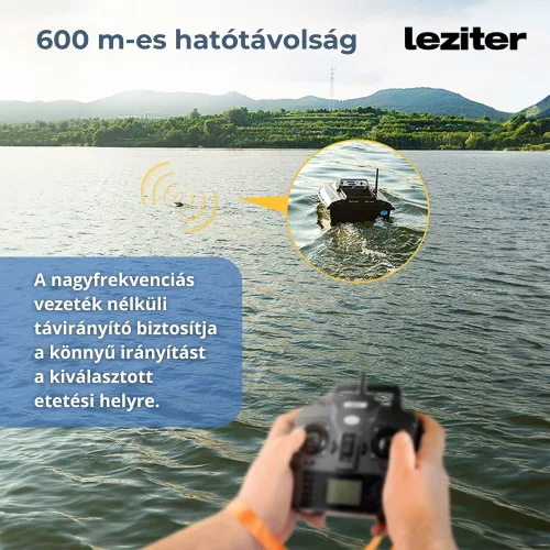 Etetőhajó X1 hátrakidobós terepmintás zöld