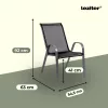 Arlon 4+1 kerti bútor garnitúra szett