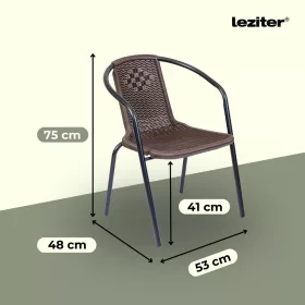 Elzas 4+1 kerti bútor garnitúra szett