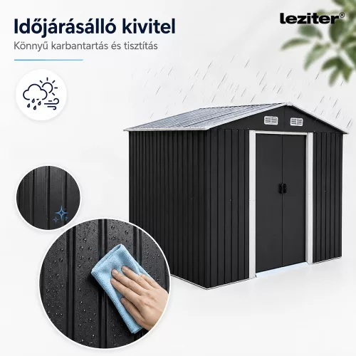 Alaska 6x8 kerti szerszámtároló ház