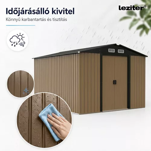 Idaho 10x8 kerti szerszámtároló ház