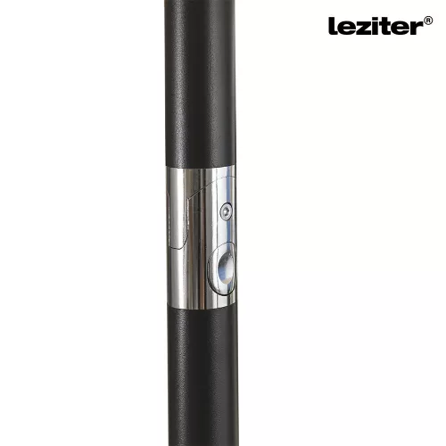 Solari kerti napernyő led lámpával szürke 300 cm