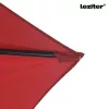 Solari kerti napernyő piros 300 cm