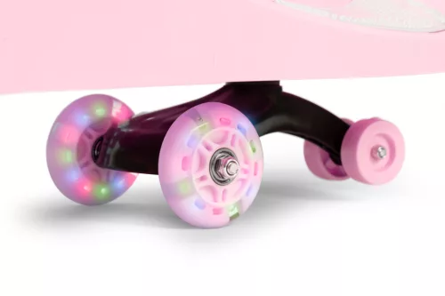 Bobo Car  jármű LED kerekek rózsaszín