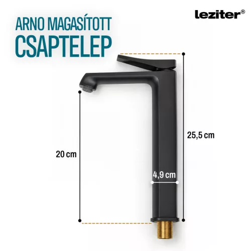 Arno magasított mosdó csaptelep