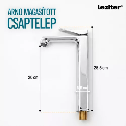 Arno magasított mosdó csaptelep